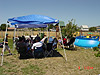 Everyone relaxing in the shade