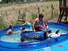 Tyler swimming