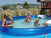 Tyler swimming
