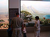 Ken, Jordan, and Tyler looking at the African exhibits