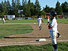 Tyler running to second