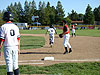 Tyler running to second
