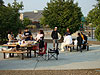 Everyone eating