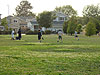 Tyler playing football