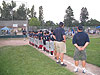The teams after the game