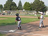 Tyler on first base