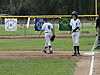 Tyler playing first base