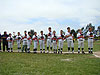 The kids during the National Anthem