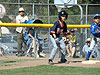 Tyler on third base