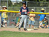 Tyler on third base