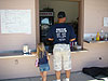 Jordan and Ken ordering a snack