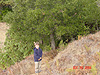 Tyler on one of the hiking trails