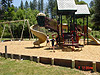 The kids playing at a park in Georgetown