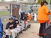 The Giants on the bench