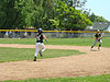 Tyler running to second
