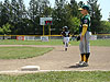Tyler running to second