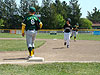 Tyler running back to first