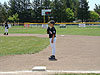 Tyler playing first base