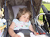 Jordan taking a nap