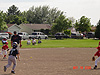 Tyler running for second base