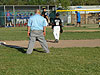 Tyler playing first base