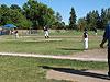 Tyler playing first base