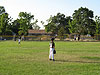 Tyler in the outfield