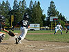 Tyler running to first