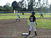 Tyler on third base