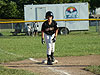 Tyler getting ready to run home