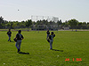 Tyler's team warming up