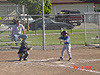 The Dodgers batting