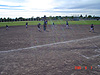 The Mariners playing the field