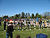 The kids lined up