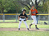 Tyler on first base