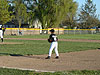 Tyler playing first base