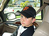 Tyler before his first game