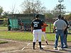 The game right before it is going to begin