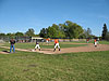 The baseball game