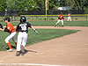 Tyler running to second