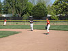 Tyler on second base