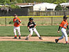 Tyler on third base