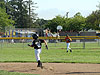 Tyler running to second