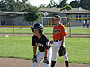 Tyler on first base