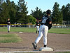 Tyler playing first base