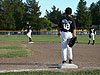 Tyler playing first base