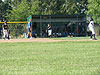Tyler playing first base