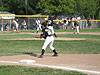Tyler playing first base
