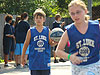 Tyler playing basketball