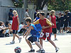 Tyler playing basketball